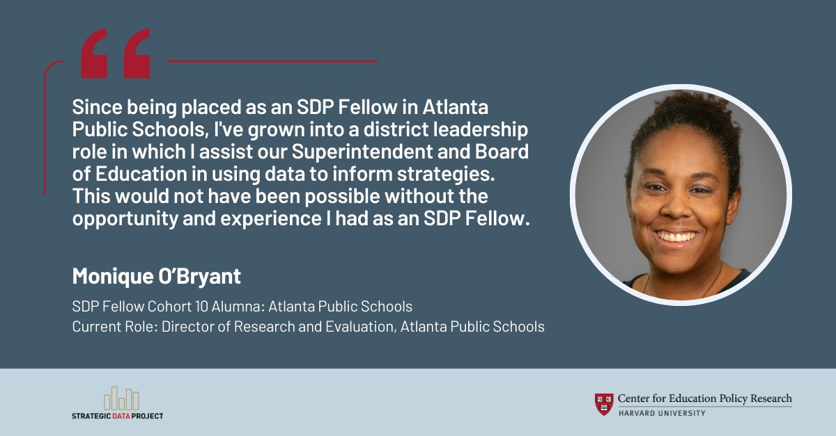 HarvardSDP's tweet photo. 👋 Meet Monique O'Bryant! We are thrilled to continue our series profiling members of the 2023-2025 SDP Alumni Advisory Board by introducing you to Monique, a Cohort 10 #SDPfellow alumna. Read our Q+A with Monique: https://t.co/cjoVdpu45f https://t.co/OlSPo1g5al