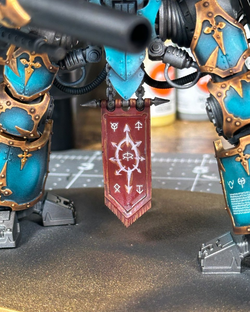 RJeffas's tweet photo. My current WIP. What’s everyone else working on?

#paintingwarhammer #warhammer40k https://t.co/uztUVHSVi2