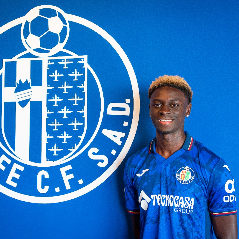 LaBaseGTF's tweet photo. Coba da Costa es nuevo futbolista del Getafe B 🥳

⚡️ El extremo llega a La Base tras hacer un gran año en la @UBConquense y conseguir el ascenso a 2ª RFEF.

¡Bienvenido a la familia, Coba! 💙

#VamosGetaB