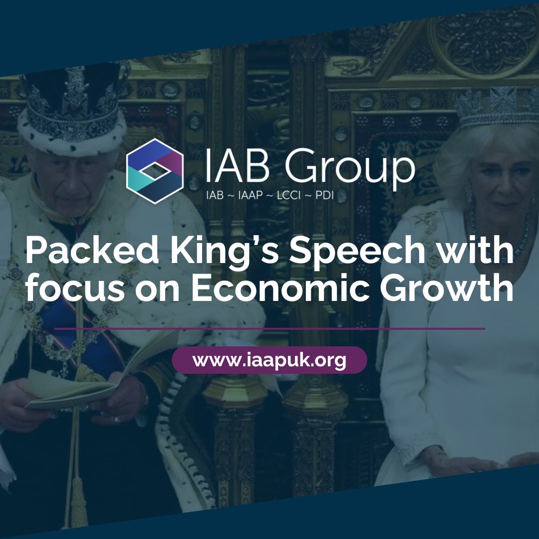 Iabgroupsocial's tweet photo. Packed King’s Speech with focus on Economic Growth
To read full article please follow the link -
https://t.co/i7lrsVVNgz
#IABGroup #KingsSpeech #EconomicGrowth #LabourGovernment #BudgetResponsibility https://t.co/Am2eeD1lQ9