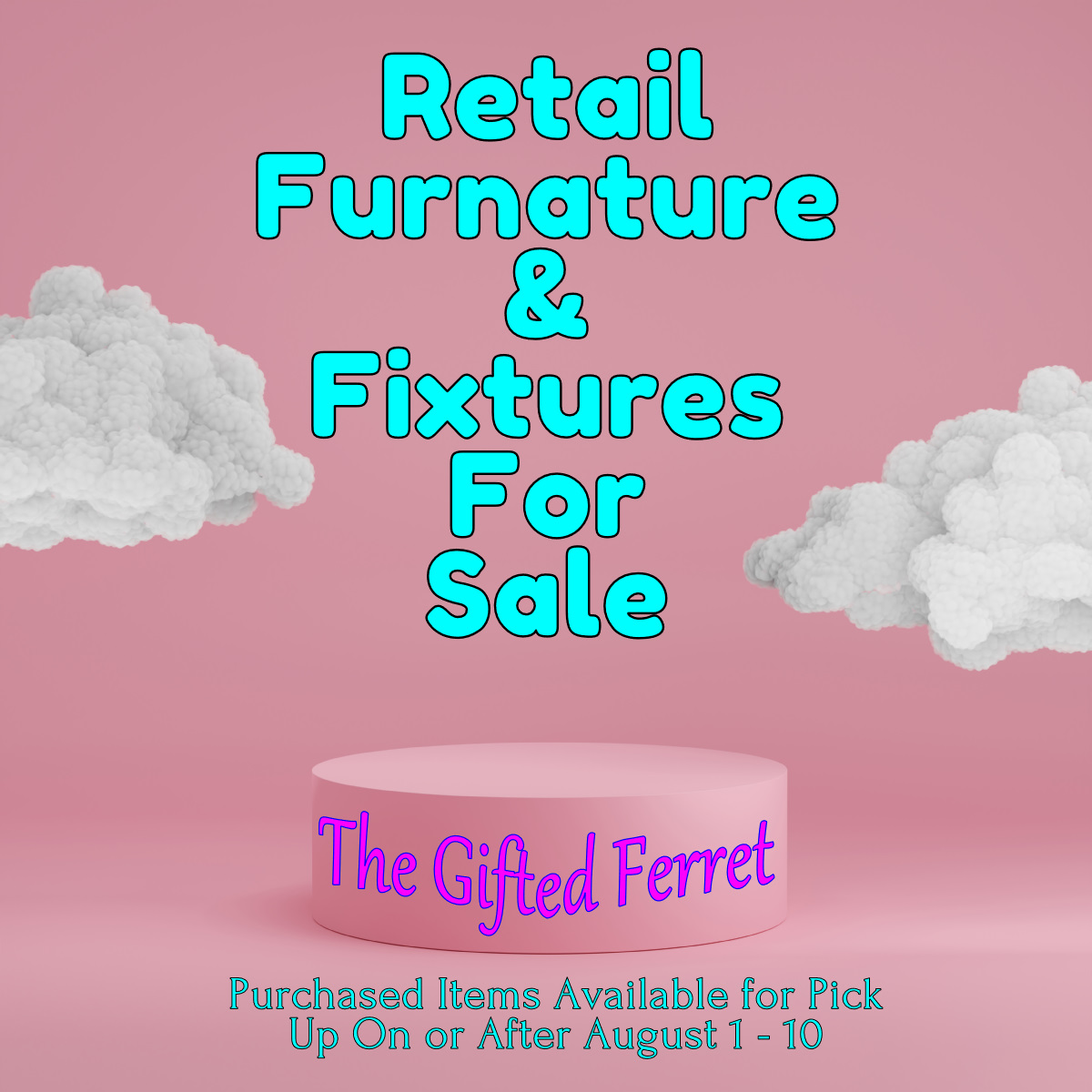 TheGiftedFerret's tweet photo. 🎉 Exciting Update! 🎉

We’ve started pricing some of our furniture and fixtures, and there’s more to come in the next several days—including our Custom Made Bar! Get ready for amazing deals and unique finds. Stay tuned and don’t miss out!

#FurnitureSale #UniqueFinds #ShopNow https://t.co/16UO4grft3