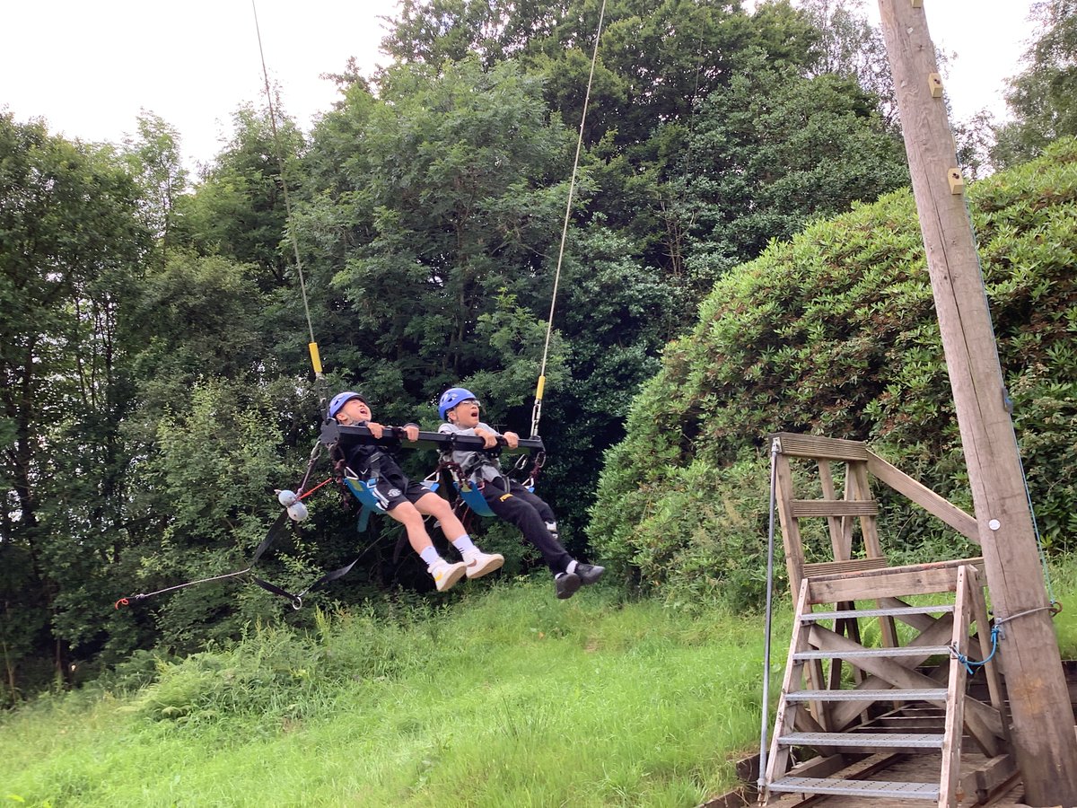Wave team had lots of fun on the giant swing!  (part 1)