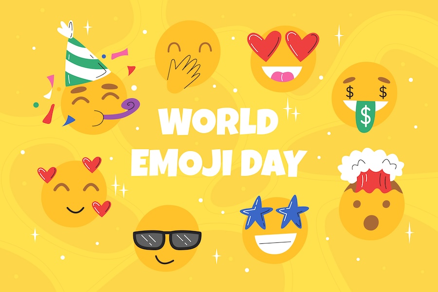 BaylorUMedia's tweet photo. Since it's 📅, AKA World Emoji Day, @BaylorComm rhetorician Scott Varda - whose favorite emojis are❤️🤣🙄- dives into the how &amp; why we use emojis to emphasize ideas or convey emotions when words alone often cannot. https://t.co/xSZmEfZj1N https://t.co/8ZzygzNt7l