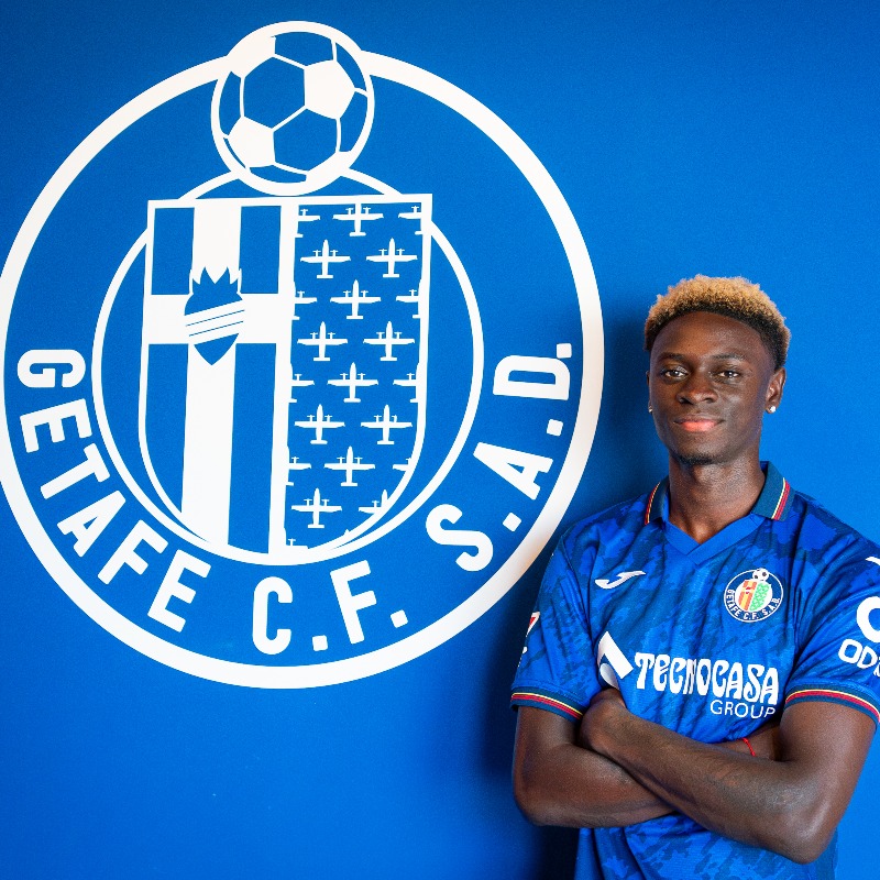 LaBaseGTF's tweet photo. Coba da Costa es nuevo futbolista del Getafe B 🥳

⚡️ El extremo llega a La Base tras hacer un gran año en la @UBConquense y conseguir el ascenso a 2ª RFEF.

¡Bienvenido a la familia, Coba! 💙

#VamosGetaB