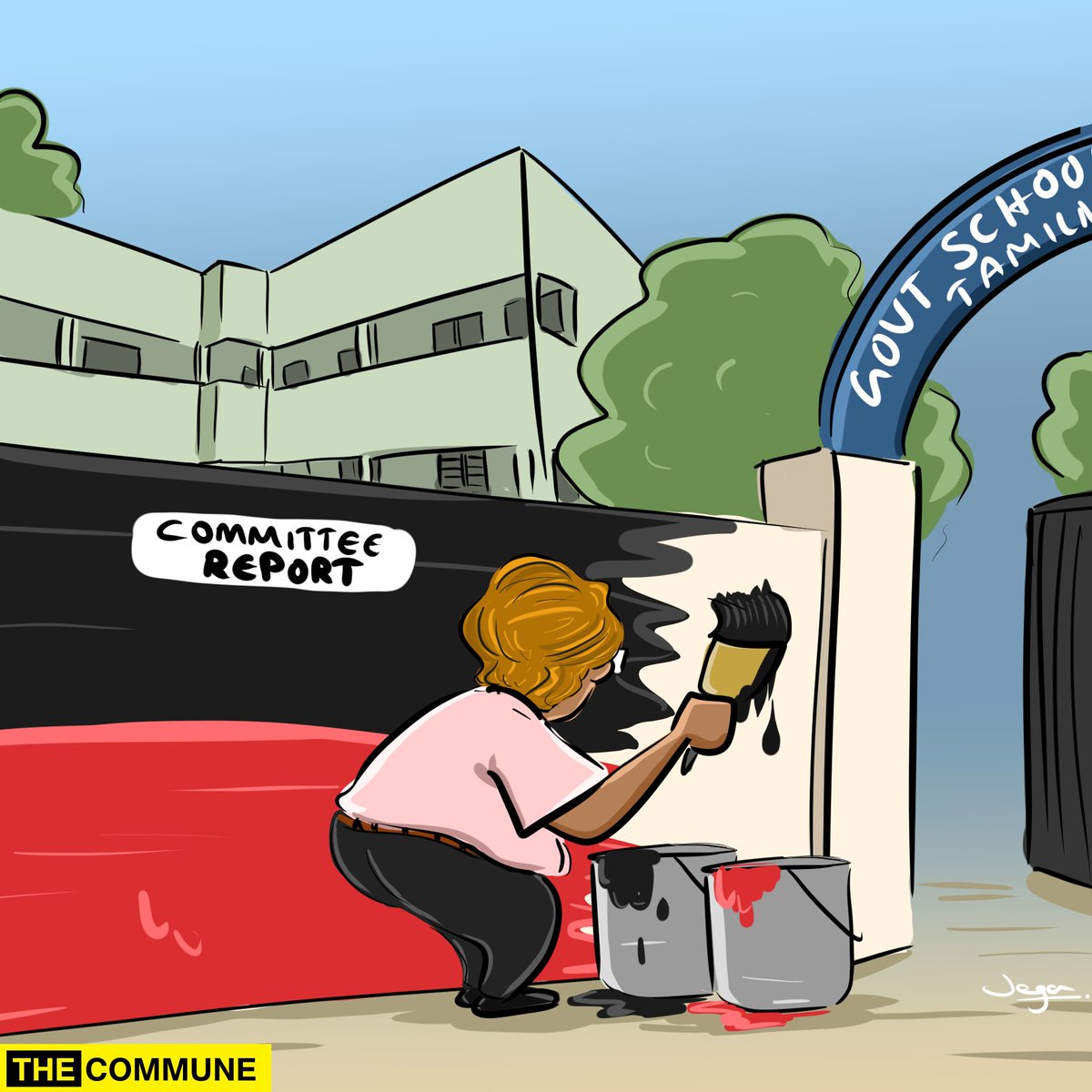 jegantoons's tweet photo. Dravida Painter... https://t.co/l7sGvTDxwT