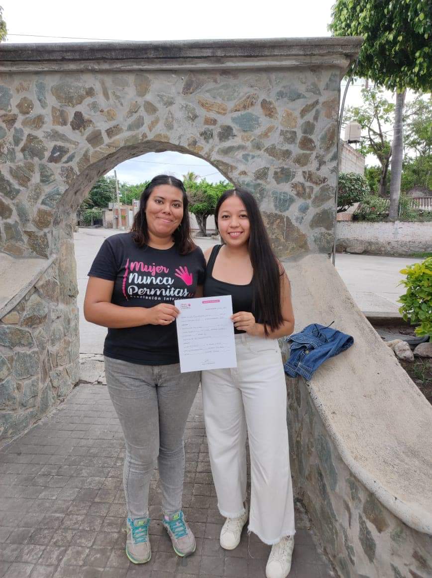 nuncapermitasac's tweet photo. Nueva integrante de nuestra honorable asociación. 
Le damos la bienvenida a la Psicóloga Gissela Rubí Hernández del municipio de Miacatlán. Agradecemos la confianza que depositas en nosotras y caminar a nuestro lado en esta lucha.
#MujerNuncaPermitas https://t.co/1yZdmzrYzU