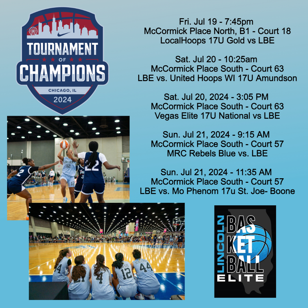 Here is my schedule for <a href="/niketoc/">Nike Tournament of Champions</a>! 

<a href="/CoachRyanSasis/">Ryan Sasis</a> <a href="/LincolnBasketb4/">Lincoln Basketball Elite (Phoenix)</a>