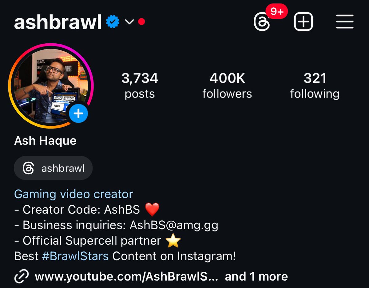 AshClashYT's tweet photo. Hit 400,000 followers on Instagram today! 🥳

We’re one of the biggest Brawl Stars community, so go follow if you haven’t yet 👉 @ Ashbrawl 

Also doing a merch giveaway! Draco figurine, t-shirt, and medallion! 

#BrawlStars #ashbs https://t.co/LRMOMn3pwJ