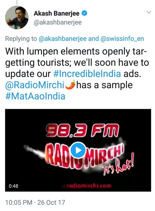 rishibagree's tweet photo. @USAndIndia @TheDeshBhakt The man who ran an anti-India campaign and vilified the entire nation is now being felicitated by US Embassy in India... 
Great going https://t.co/vtWhMcjJlh
