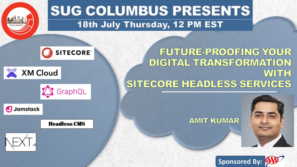 SUG Columbus (@sugcolumbus) on Twitter photo Presenting the "๐ญ๐๐๐๐๐-๐ท๐๐๐๐๐๐๐ ๐๐๐๐ ๐ซ๐๐๐๐๐๐ ๐ป๐๐๐๐๐๐๐๐๐๐๐๐๐ ๐๐๐๐ #๐บ๐๐๐๐๐๐๐ #๐ฏ๐๐๐
๐๐๐๐" by
<a href="/AmitMnath/">Amit Kumar ๐ฎ๐ณ</a>
on July 18th, 12 PM EST.
Register at kommunity.com/sitecore-user-โฆโฆ cc:
<a href="/himadric/">Himadri Chakrabarti (he/him) | himadric.eth ๐</a> <a href="/darjimaulik/">Maulik Darji</a> Presenting the "๐ญ๐๐๐๐๐-๐ท๐๐๐๐๐๐๐ ๐๐๐๐ ๐ซ๐๐๐๐๐๐ ๐ป๐๐๐๐๐๐๐๐๐๐๐๐๐ ๐๐๐๐ #๐บ๐๐๐๐๐๐๐ #๐ฏ๐๐๐
๐๐๐๐" by
<a href="/AmitMnath/">Amit Kumar ๐ฎ๐ณ</a>
on July 18th, 12 PM EST.
Register at kommunity.com/sitecore-user-โฆโฆ cc:
<a href="/himadric/">Himadri Chakrabarti (he/him) | himadric.eth ๐</a> <a href="/darjimaulik/">Maulik Darji</a>