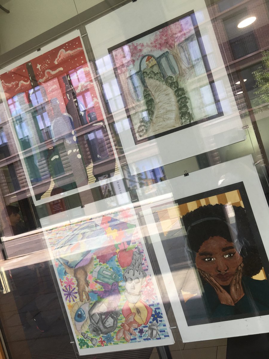 artcurriculum's tweet photo. @chelseaacademy Exciting new reception foyer exhibition displays showcasing the Art of our students https://t.co/Y8nX5VhhoY