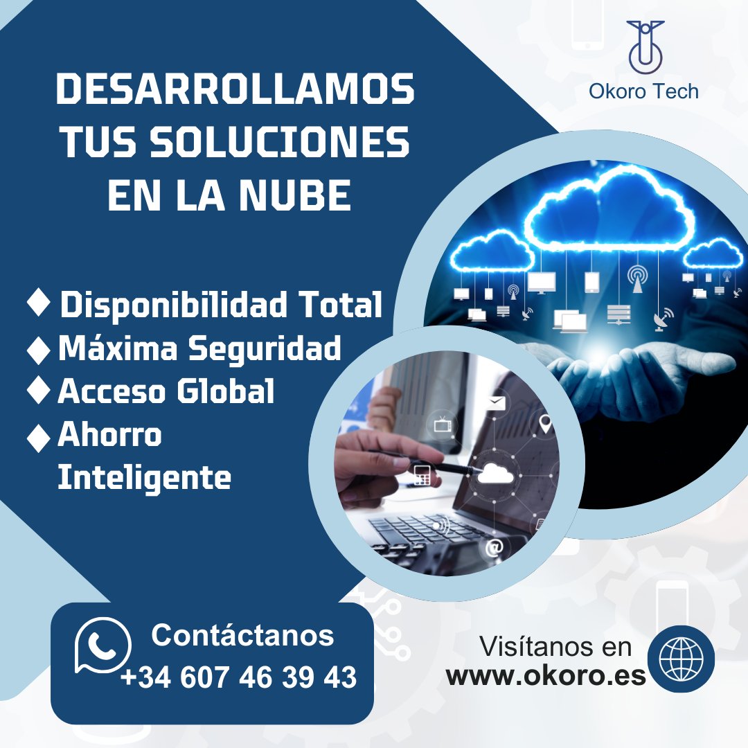 OkoroTech's tweet photo. Descubre más en https://t.co/a09mlRATcZ y transforma tu manera de trabajar. 🚀 https://t.co/Zg7mPbzvzP