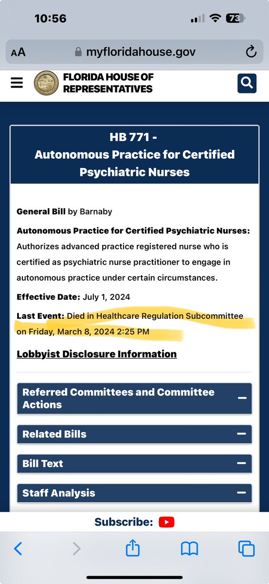LTaylorPMHNP's tweet image. One of the most frustrating things I’ve discovered. How did this bill just die?!  
@FLBoardofMed 
@FLBoardofNursing
@FLnursepractitioner
@NAPMHNP 
#askmeaboutit
#SWAGMentalHealth
@websterbarnaby 
@RepDonaldsPress 
@GovRonDeSantis 
FloridaHealthStats.com