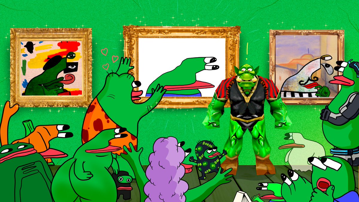 Borpa x Abolik x <a href="/MoMBGallery/">Museum of Modern Borpa</a>.

Borpa is teaming up with the original creator of the Borpa meme and the first Borpa NFT collections to spread the culture even further.

No bullshit—it's time to reunite all the Borpas from all horizons.