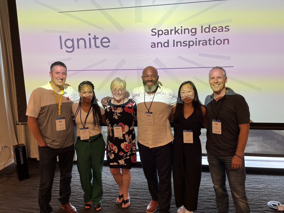 What an opportunity to share the stage with these great <a href="/incubatoredu/">INCubatoredu (from Uncharted Learning, NFP)</a> teachers. 5 minutes -20 slides -15 second intervals. <a href="/UnchartedLRNG/">Uncharted Learning, NFP</a> <a href="/LTHS_D204/">Lyons Township High School District 204</a> <a href="/LTWaterman/">Brian Waterman</a> <a href="/jltyrrell8/">Dr. Jennifer Tyrrell</a> #ULSUMMIT24