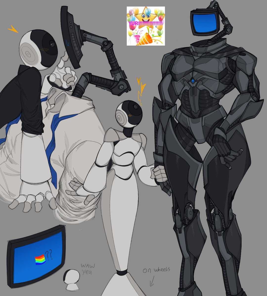 zardeesimp's tweet image. THEY’RE LESBIANS YOUR HONOUR!!!! #RobotOc