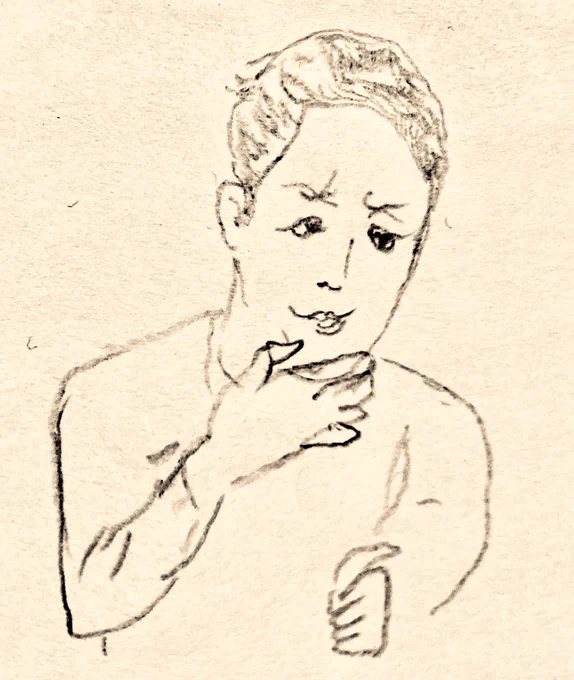 悪いこと言いそうな永田とナンシー関が描いたみたいな原宿さん
#オモコロ 
