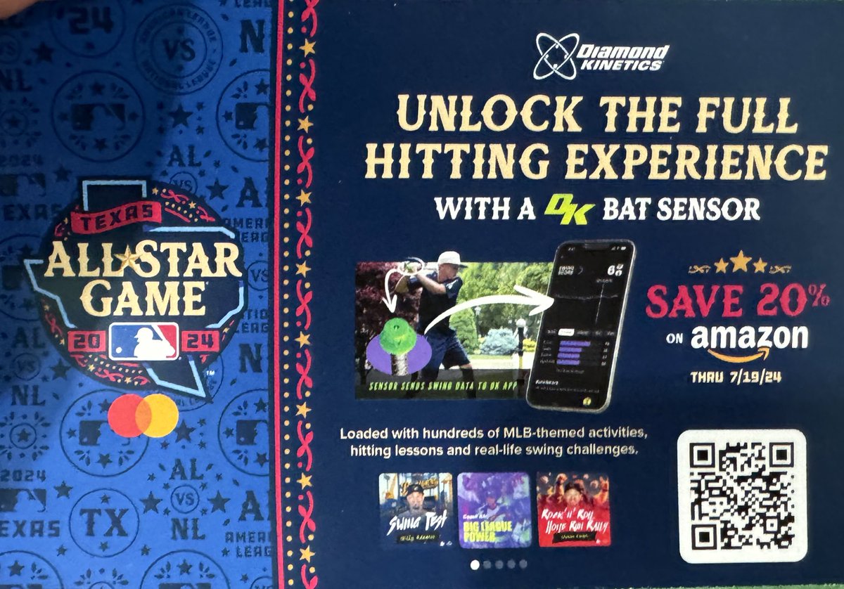 waynekimmel's tweet photo. ⚾ Unbelievable @MLB All-Star performance by @CJ_Handron and the @DiamondKinetics team. DK is paving the road for the future of baseball! Proud to be an investor and partner. 

Keep making it happen! ⚾ 

#SportsTechVC #SportsBiz #baseball #AssetClassofSports https://t.co/LBQQatsoOs