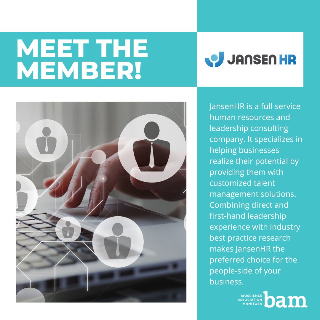 🌟 Meet the Member: <a href="/jansenhr/">Barry Jansen</a>! 🌟
 
JansenHR is a premier human resource and leadership consulting firm based in Winnipeg, Manitoba. JansenHR offers a full suite of professional services designed to enhance performance and achieve outstanding results. jansenhr.com