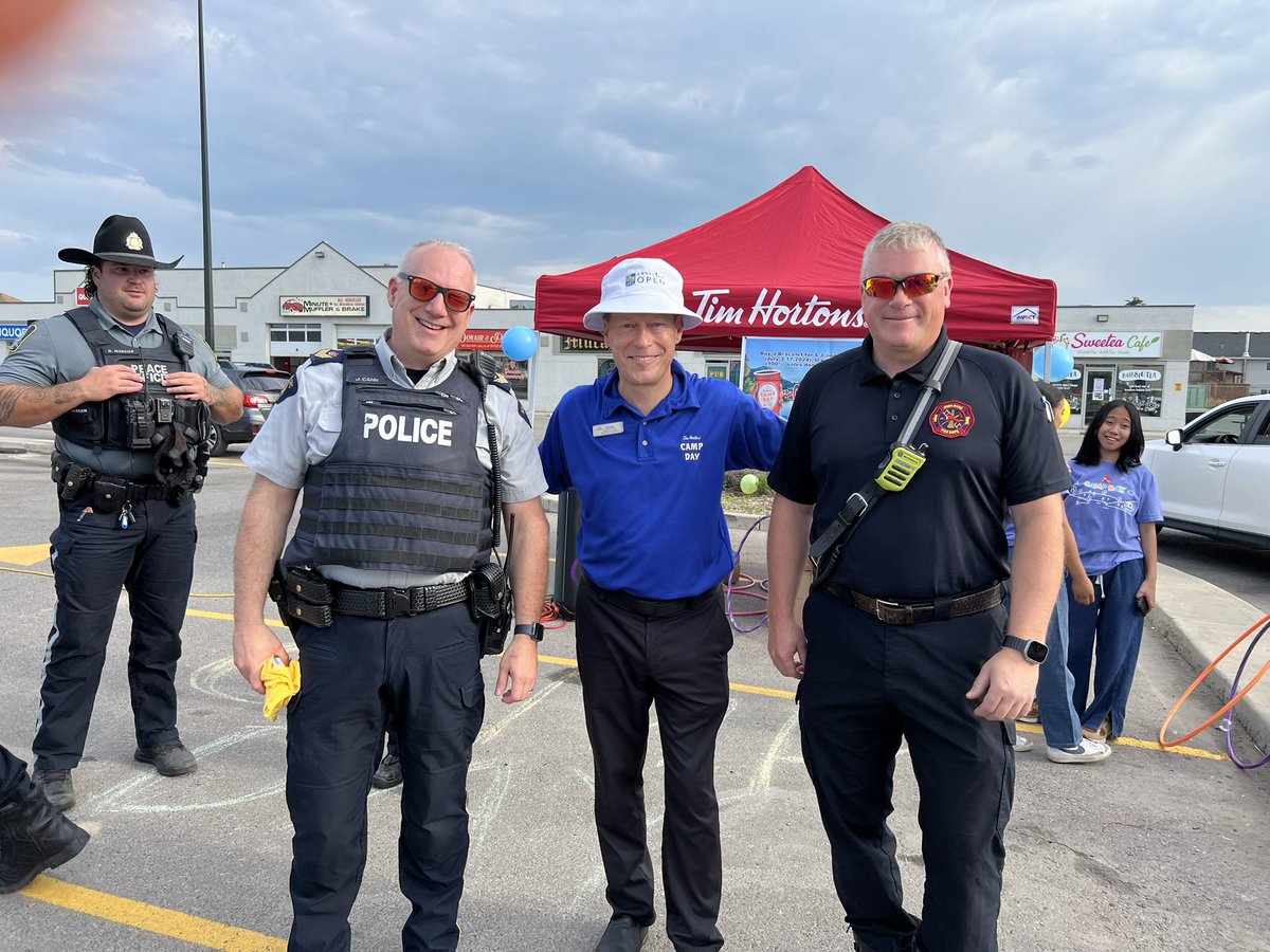 Don’t forget to stop by for your coffee and iced coffee today to support <a href="/TimHortons/">Tim Hortons</a> Camp Day!! Thank you to all of our awesome volunteers! <a href="/RCMPAlberta/">RCMP Alberta</a> <a href="/HighRiverFire/">High River Fire</a> <a href="/TownOfHighRiver/">Town of High River</a>