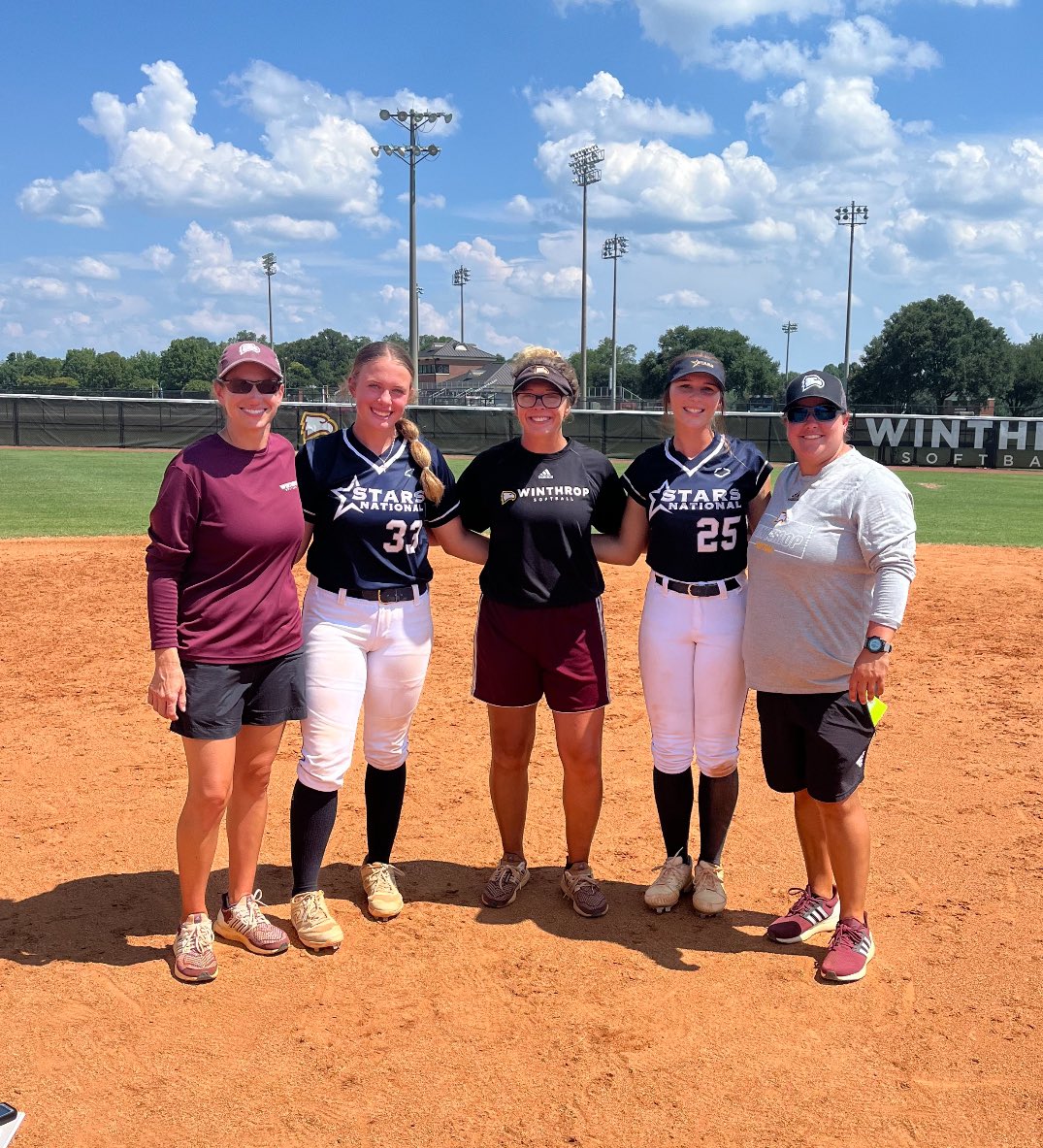 Emersyn Presutty (@epresutty25) on Twitter photo Had such a great time at yesterday’s <a href="/Winthropsoftbal/">Winthrop Softball</a> camp! Big thanks for putting on a great camp and for all the feedback!
<a href="/CoachFuller7/">Coach Fuller</a> <a href="/CoachMoWyatt/">Morgan Wyatt</a> <a href="/ansley_gilstrap/">Ansley Gilstrap</a>
<a href="/Starsnatgleason/">Tampa Mustangs Gleason</a> Had such a great time at yesterday’s <a href="/Winthropsoftbal/">Winthrop Softball</a> camp! Big thanks for putting on a great camp and for all the feedback!
<a href="/CoachFuller7/">Coach Fuller</a> <a href="/CoachMoWyatt/">Morgan Wyatt</a> <a href="/ansley_gilstrap/">Ansley Gilstrap</a>
<a href="/Starsnatgleason/">Tampa Mustangs Gleason</a>