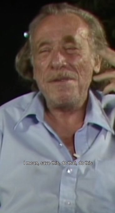 feeling very ✨Charles Bukowski✨ today https://t.co/cKd1buDXUV
