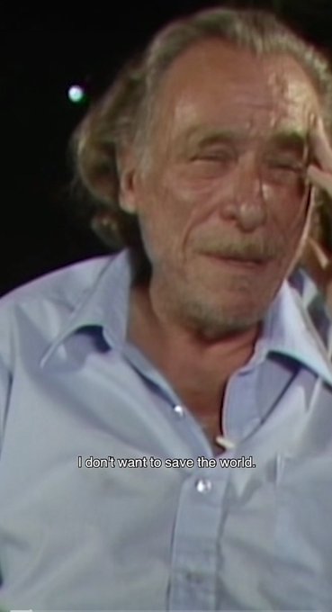 feeling very ✨Charles Bukowski✨ today https://t.co/cKd1buDXUV