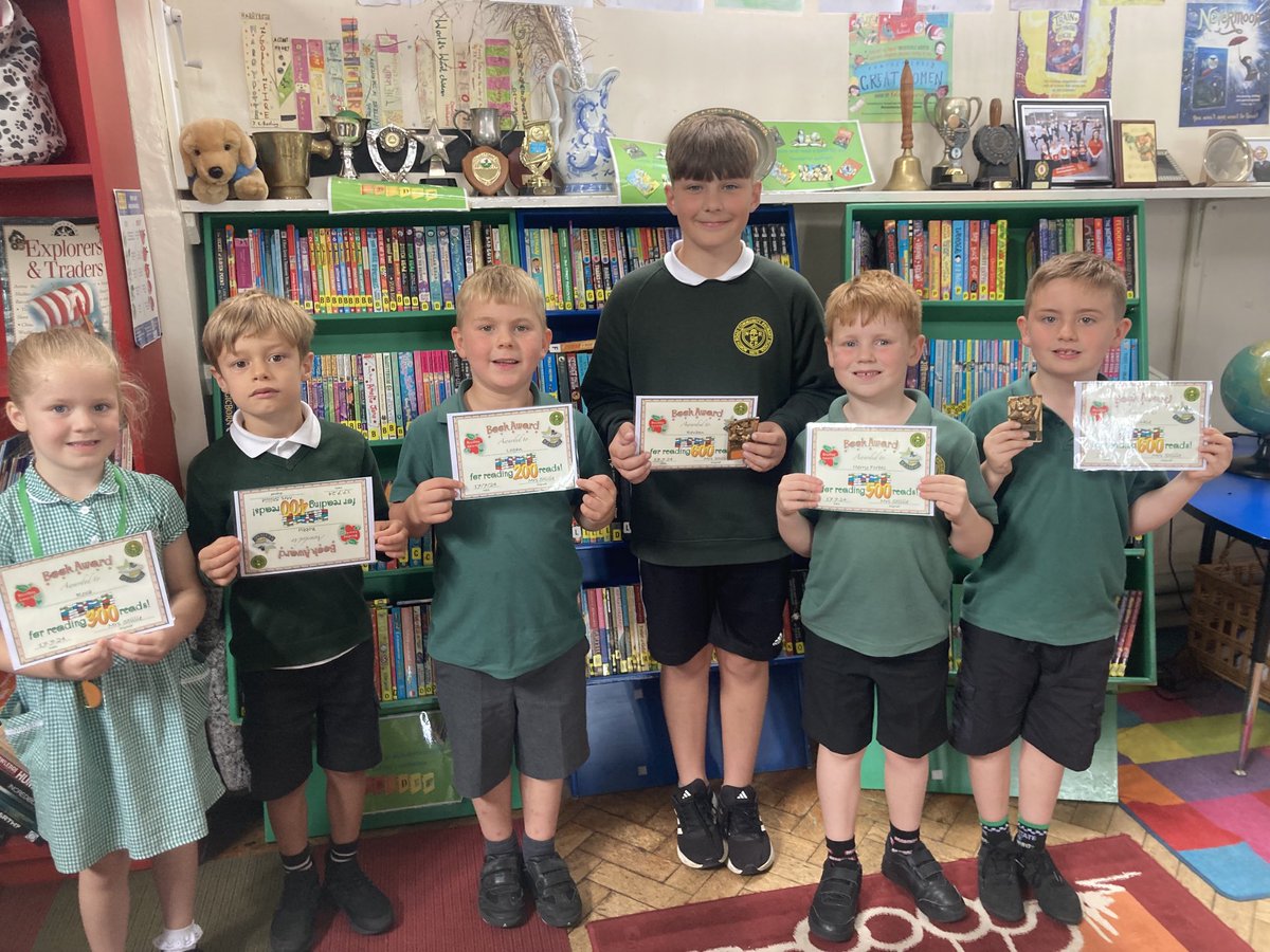 NRCPSchool's tweet photo. Congratulations to our Term 6 WOW Writers, Amazing Readers and winner of the Peter’s Pride for school values. #soproud #northroadvalues https://t.co/2UWCZX4M27