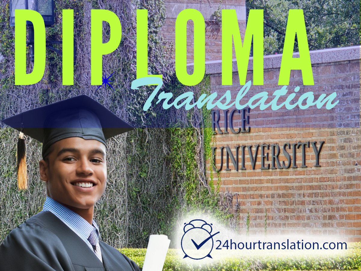 📚🌎 International students in Houston! Need diploma or transcript translations?24 Hour Translation Services offers:
✅ Certified &amp; notarized translations
✅ 100+ languages
✅ Same-day service available
✅ ATA members
✅ 100% acceptance guaranteed