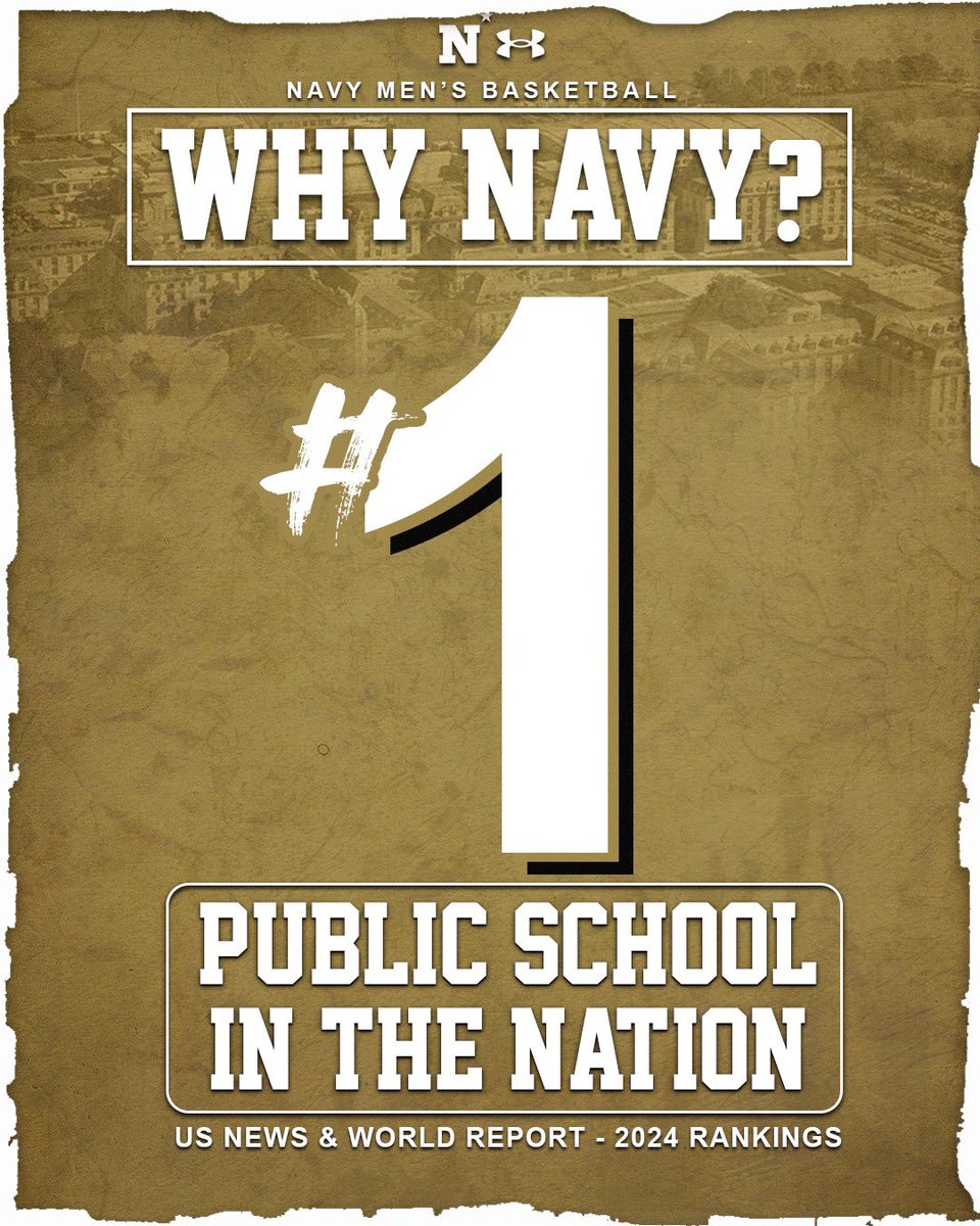 𝑬𝒍𝒊𝒕𝒆 𝑰𝒏𝒔𝒕𝒊𝒕𝒖𝒕𝒊𝒐𝒏.

The United States Naval Academy has been ranked the #1 Public School in the NATION in the US News &amp; World Report - 2024 Rankings ⚓️

#ExpectToWin // #FullSpeedAhead