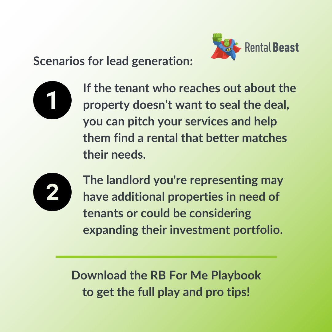 RentalBeast's tweet photo. Get the full play from @jalexandregrp to learn how to generate leads by working with landlords. 

Download the book to get insider tips ➡️ https://t.co/YSeRWGS0iq

#playbook #rentalmarket #rent #realestate #tenant https://t.co/bIXST8lQ50