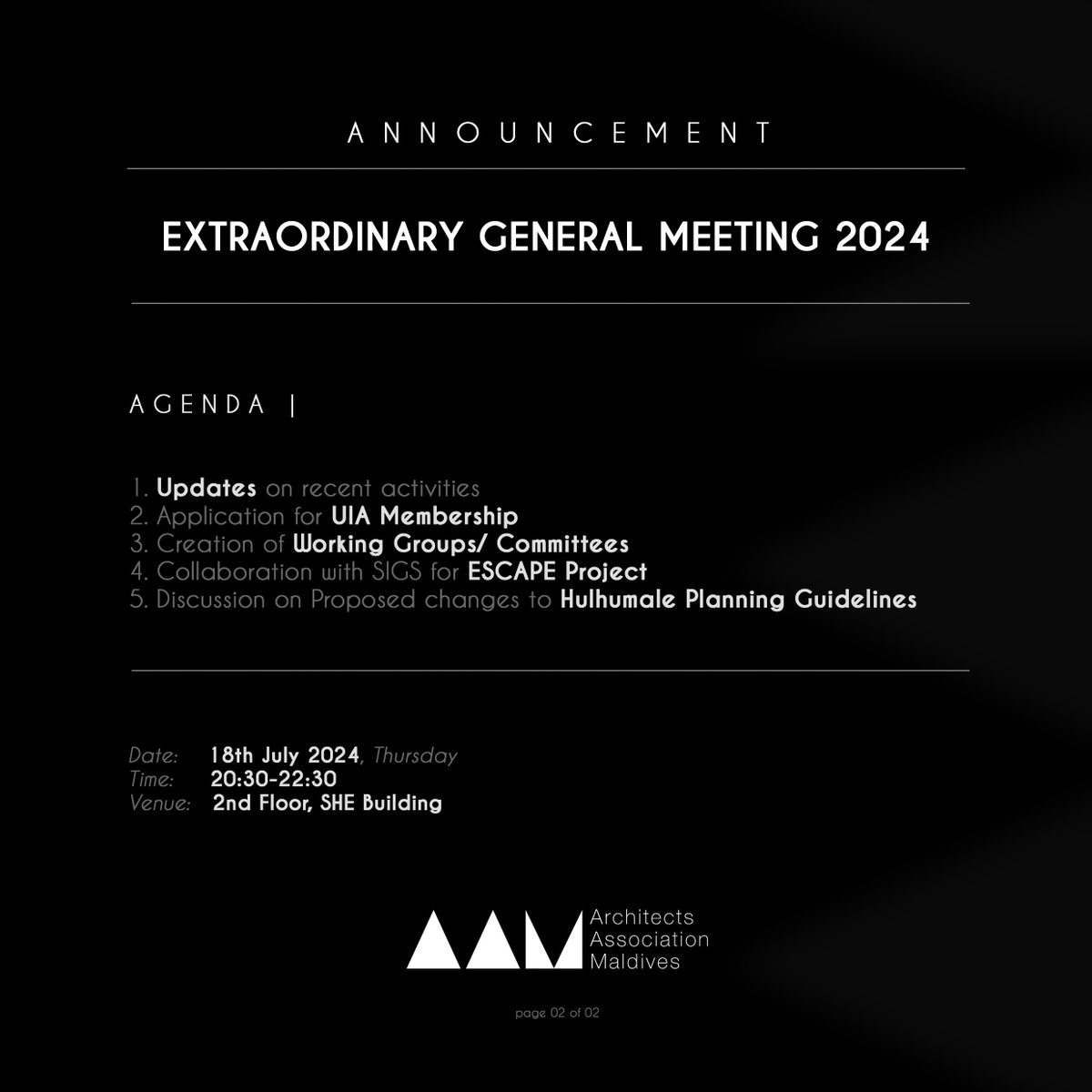 Architects Association Maldives tweet media