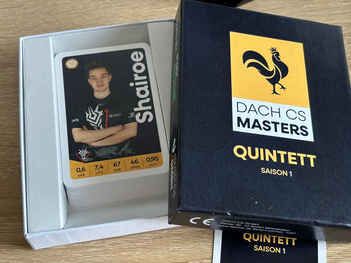 Shairoe (@officialshairoe) on Twitter photo Wird mal wieder Zeit <a href="/NDcsgo/">ND</a>'s Reichtum zu verschenken.🐉
Das Quintett der <a href="/dachcs/">DACH CS Masters</a> Masters gefällt mir sehr
Deshalb dacht ich verlose ich eins!
Zum Teilnehmen:
☑️Markiert einen Mate
☑️Folgt <a href="/dachcs/">DACH CS Masters</a> und <a href="/SNOGARD_Dragons/">SNOGARD Dragons 🐉</a>
☑️Like & Retweet
Auslosen werde ich zum 15.08.2024 Wird mal wieder Zeit <a href="/NDcsgo/">ND</a>'s Reichtum zu verschenken.🐉
Das Quintett der <a href="/dachcs/">DACH CS Masters</a> Masters gefällt mir sehr
Deshalb dacht ich verlose ich eins!
Zum Teilnehmen:
☑️Markiert einen Mate
☑️Folgt <a href="/dachcs/">DACH CS Masters</a> und <a href="/SNOGARD_Dragons/">SNOGARD Dragons 🐉</a>
☑️Like & Retweet
Auslosen werde ich zum 15.08.2024