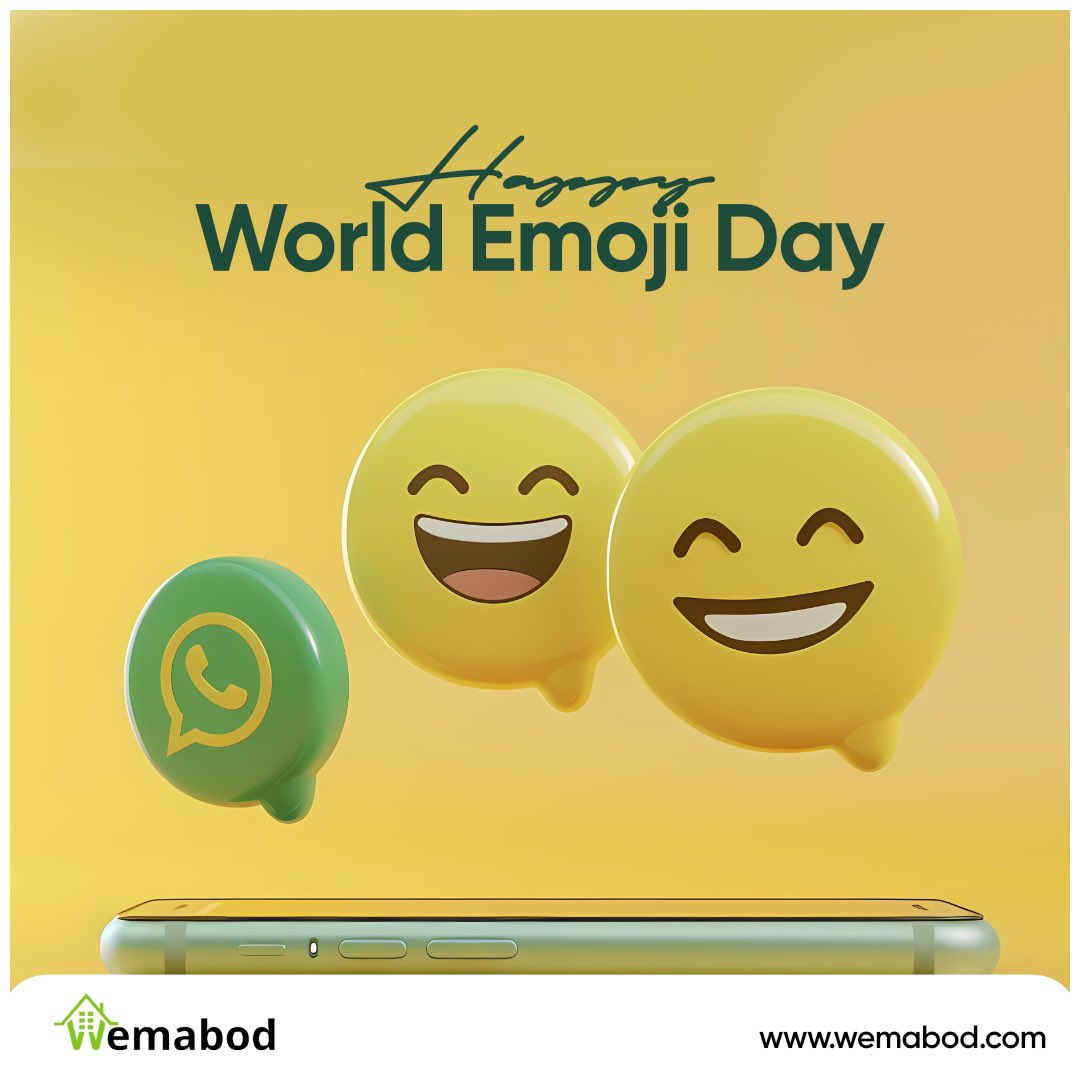 wemabodltd's tweet photo. Happy World Emoji Day!
 
🏡🌟 At Wemabod, we bring your dream home to life! Whether you're looking for a cozy abode 🛋️, a bustling commercial space 🏢, or investment opportunities 💼, we've got you covered!
 
Let's make your real estate journey as smooth as 😀 https://t.co/J3KLJCaooq