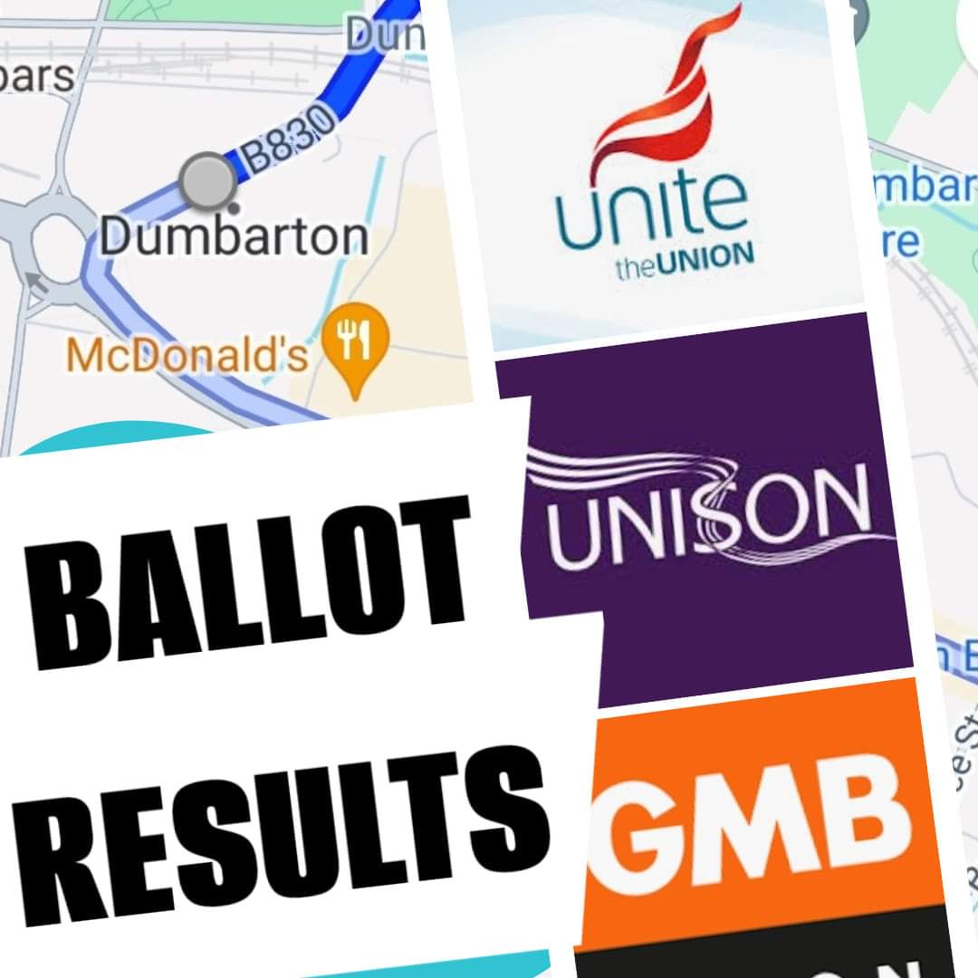 🔊 CONSULTATIVE BALLOT IN CARE IN WEST DUNBARTONSHIRE

JTU RESULTS ARE IN; 

facebook.com/share/p/F5UnQt…