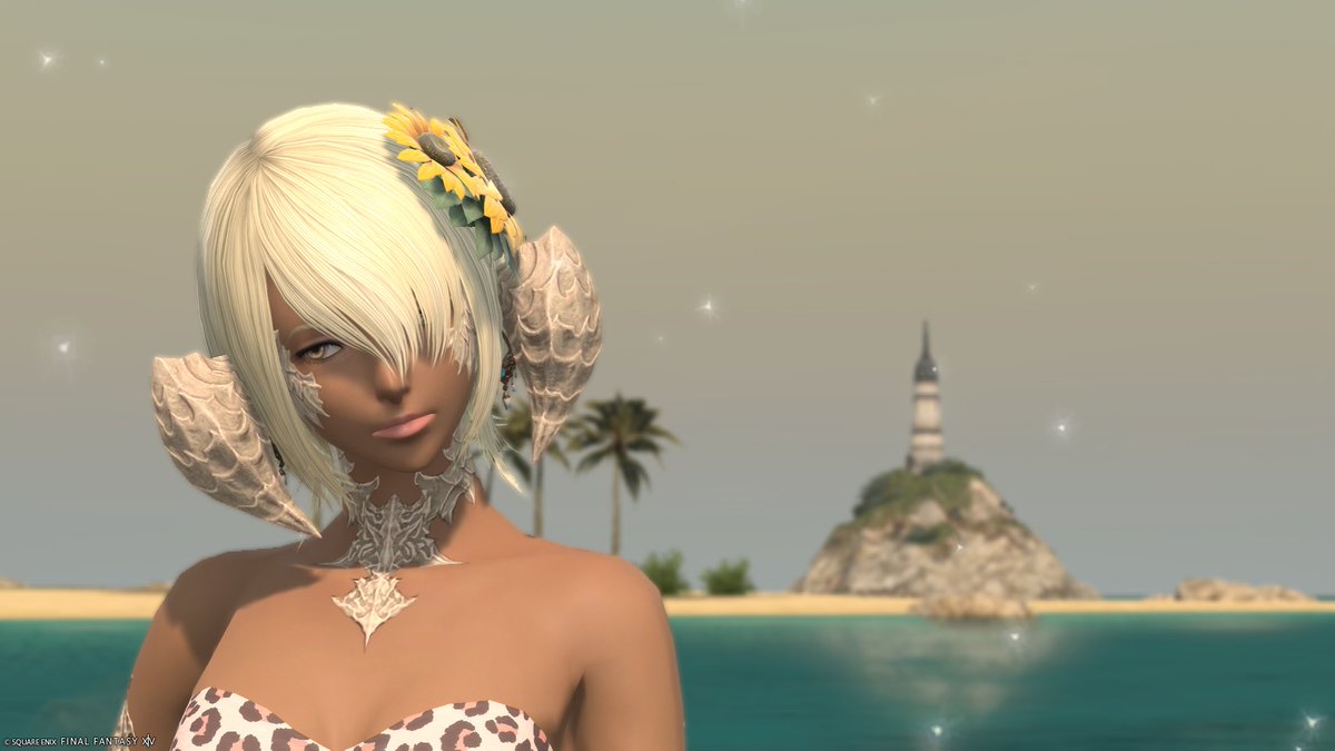 FF14 期間限定黒ギャルアウラになりました めっちゃ楽しい ?
