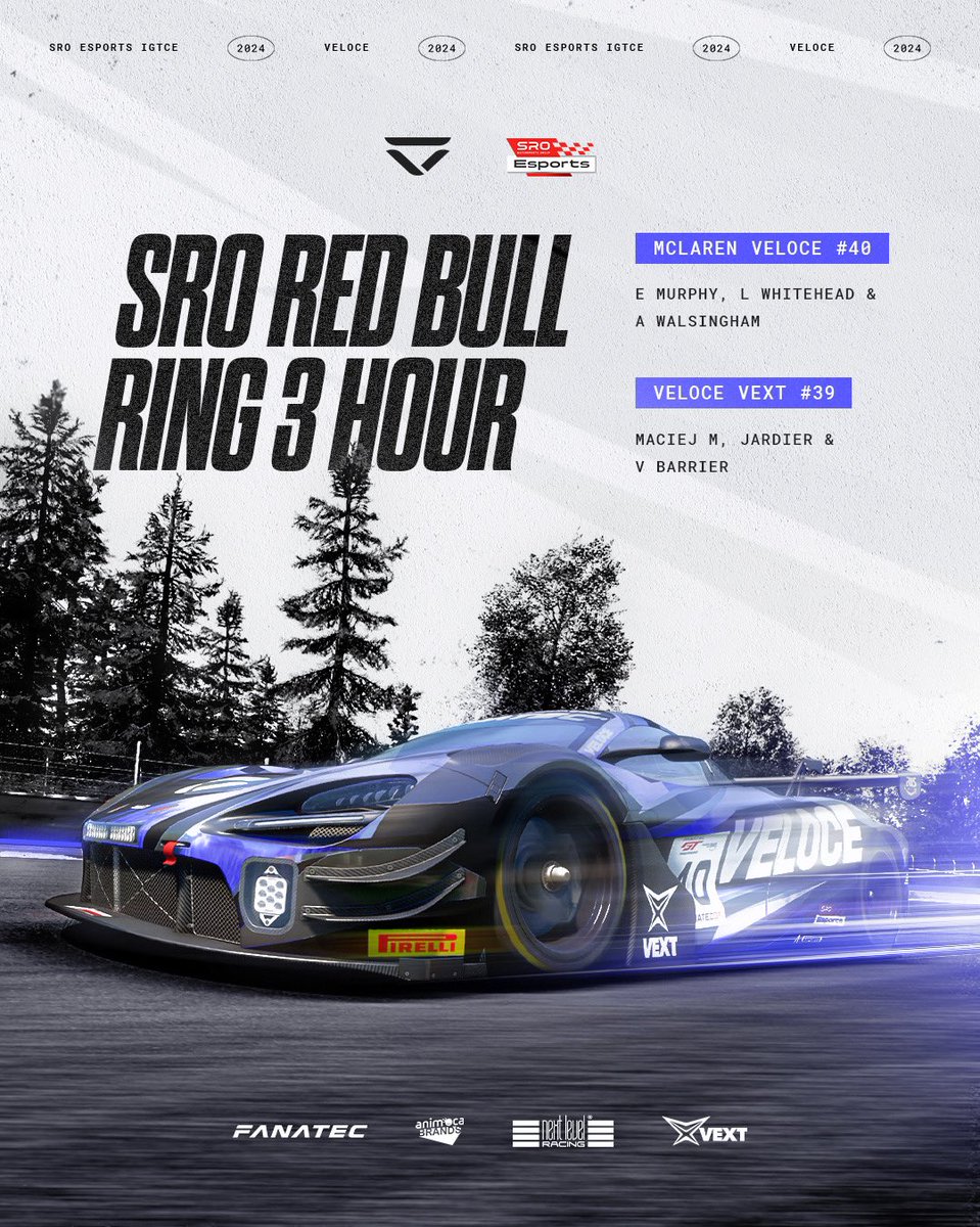 Red Bull Ring here we come 🐂🏎️

#acc #sro #esports