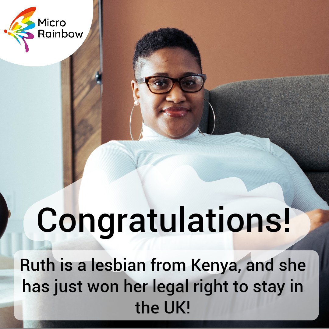 MicroRainbow's tweet photo. Congratulations to Ruth!
She waited for 5 years for a decision on her asylum claim, and had to go through a very difficult tribunal process. She was supported throughout by Micro Rainbow's #LBTQI women's group, #SistaSista
Help us supprt people like Ruth:
https://t.co/IMjQAXHUgX https://t.co/2ck18BBIHM
