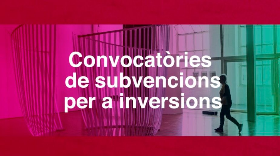 Noves subvencions per a inversions en sales de música, cinemes, llibreries i espais de creació 📚🎨

♿ Ajudes per a la supressió de barreres arquitectòniques
📆 Convocatòria oberta fins al 29 de juliol
#BCNinclusiva

@BCNcultura

Més informació: i.mtr.cool/riytziagtg