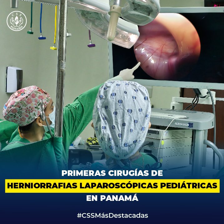 CSSPanama's tweet photo. #CSSMásDestacadas 
El Hospital "Dr. Gustavo Nelson Collado", en Chitré, realiza las primeras herniorrafias laparoscópicas pediátricas en Panamá. 

Conoce más👇🏽 https://t.co/2tAOhMxYFc https://t.co/40iPr63Ppa
