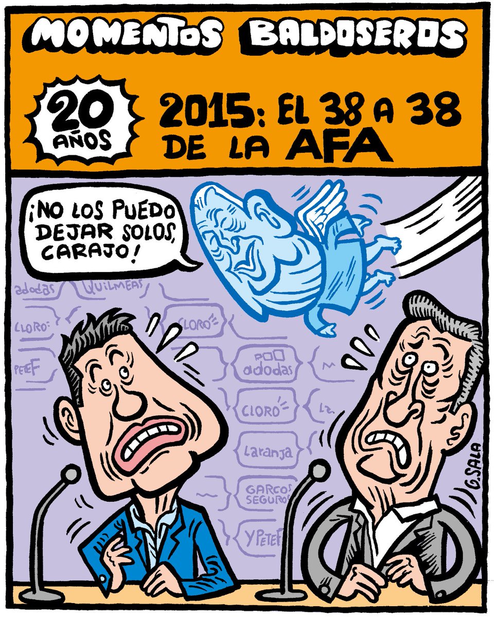 2015. El 38 a 38 de la AFA.

¿Te acordás de este momento?