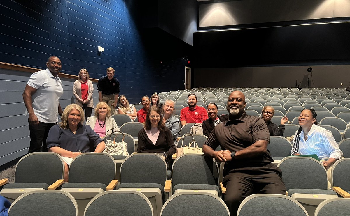 CH Admin. Team is learning together today in New Kent at a CIP PD session!
