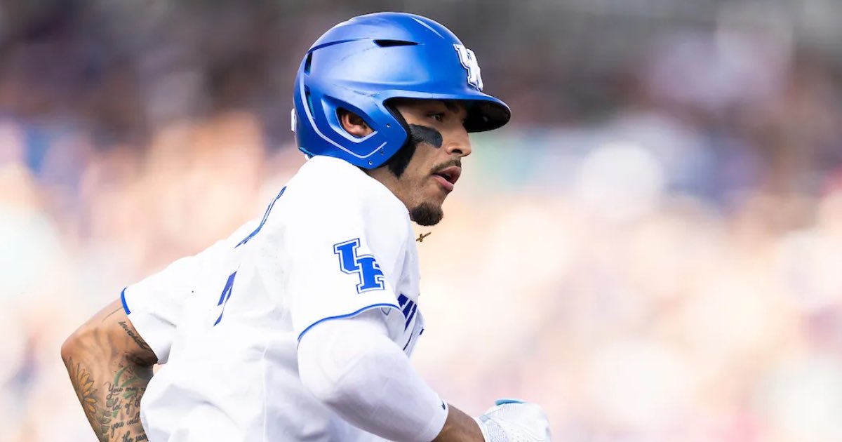 BREAKING: Kentucky catcher Devin Burkes is returning for the 2025 season, he announced on Wednesday.

MORE: on3.com/teams/kentucky…