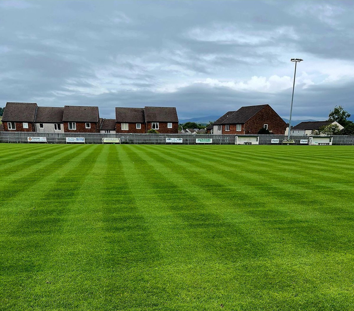 CMCelticFC's tweet photo. Pitch coming on well due to the wet summer. Thanks again to Duncan Ross for the annual renovation. Thanks as always for the advice and support from Dale Frith, Adam Cooper and Craig Lewis. Thanks to those from within the club who have also helped with pitch   preparation. 🍀💚 https://t.co/JbawABBGU6