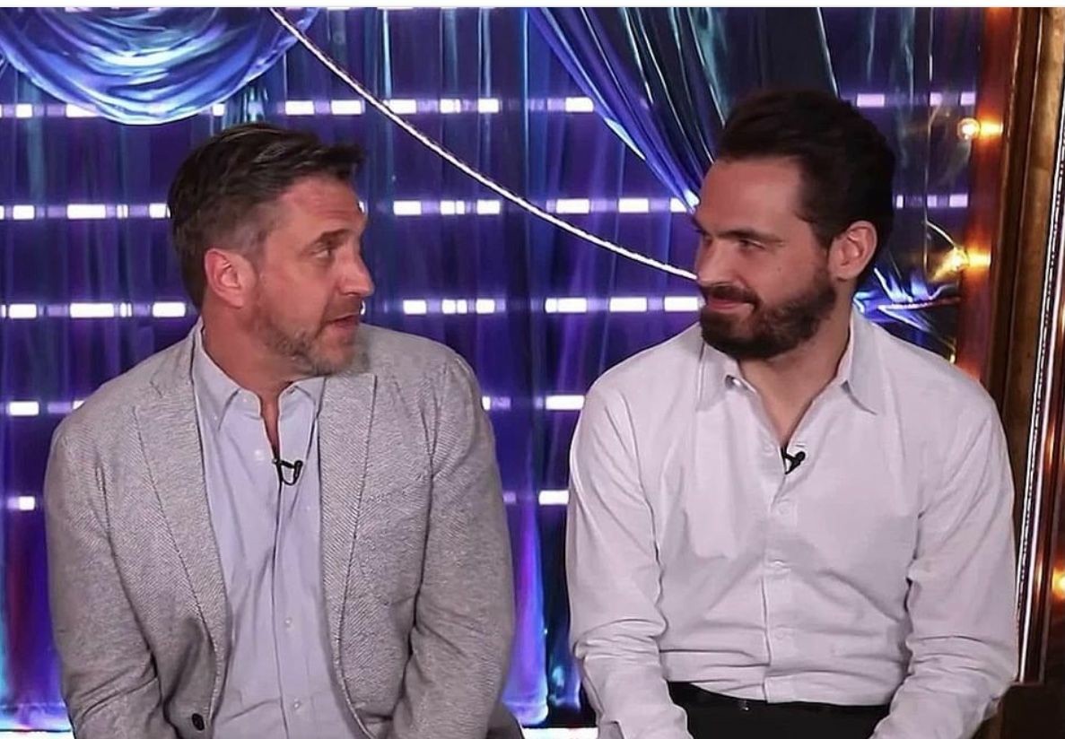 AlliCat028's tweet photo. Raúl and Bill as 😍🥰 #RaúlEsparza #BillCurran https://t.co/tw7xDvyAKy