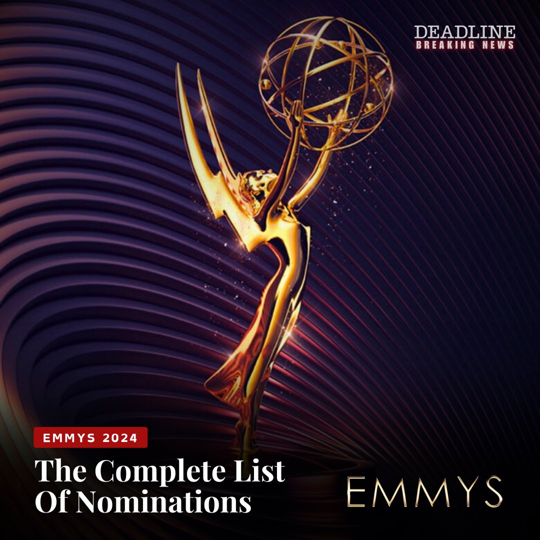 DEADLINE's tweet photo. Outstanding Limited Or Anthology Series

Baby Reindeer
Fargo
Lessons In Chemistry
Ripley
True Detective: Night Country

#Emmys | https://t.co/hmilTgZHmk
