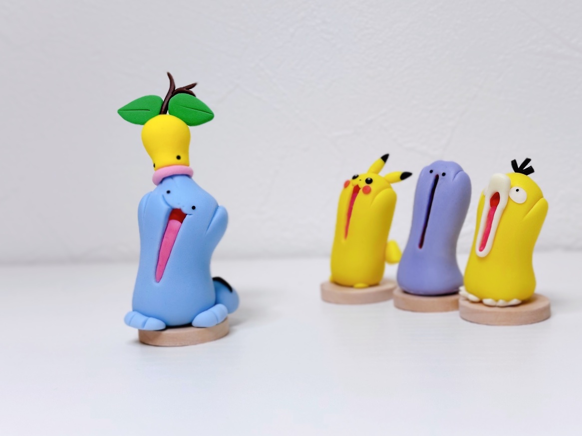 マダツボミに吸われて叫ぶヌオー作りました🔅