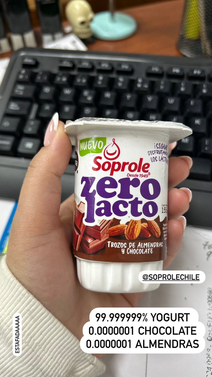 NatalyAltaGo's tweet photo. Estafadaaaa
@Soprole https://t.co/I7sFpLCYQW