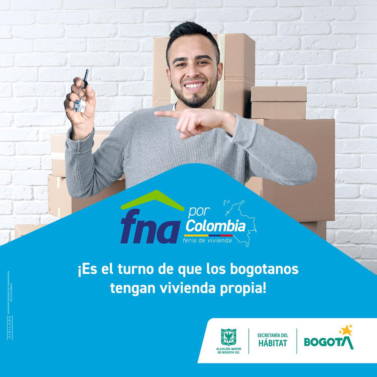habitatbogota's tweet image. 📢¡Atención Bogotá!🌟

Del 25 al 28 de julio te esperamos en la Feria @FNAahorro por Colombia en el punto de atención CNA (carrera 65 #11-83 #PuenteAranda).

Ven y descubre cómo cumplir tu sueño de tener casa propia 🏡

⏰ 8:00 a.m. a 5:00 p.m.
Regístrate: forms.office.com/r/KrB0G19dcu