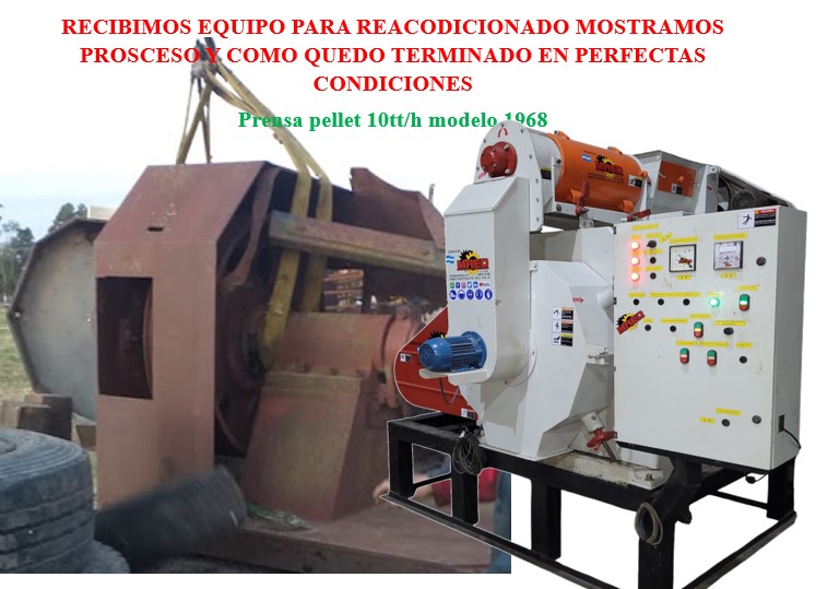 IndMaed's tweet photo. Reparacion de prensa pellet 10tt/h Asselborn Gerardo dpto. Ventas 54 9 3492 571962/ 567691Industrias MAED #alimentosbalanceados #cerdos #cereales #ingenieroagronomos #nutricionanimal #alimentacionanimal #nucleos #prosesadorasalimentosbalanceados #alimentacionanimal #avicultura https://t.co/p6wacdAVzB